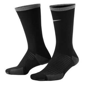 NIKE Spark Cushioned Crew Running Socks NWT Black